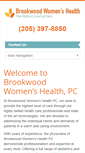 Mobile Screenshot of brookwoodwomenshealth.com